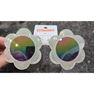 11 pairs- NEW Gymboree Girls White Flower Sunglasses, designed for kids